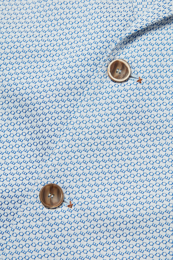 JAKE586 ロゴジャガードジャケット / ROYAL ロイヤルブルー