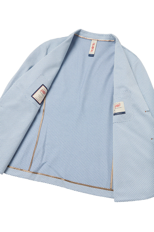 JAKE586 ロゴジャガードジャケット / ROYAL ロイヤルブルー