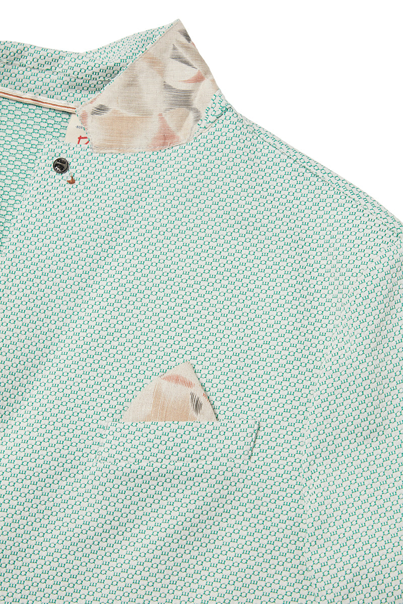 JAKE586 ロゴジャガードジャケット / SMERALDO エメラルド