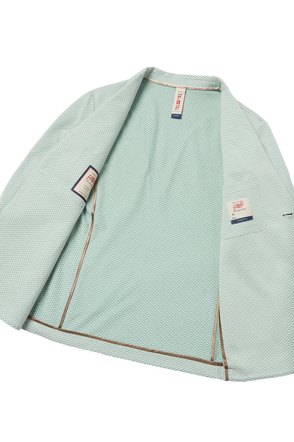 JAKE586 ロゴジャガードジャケット / SMERALDO エメラルド