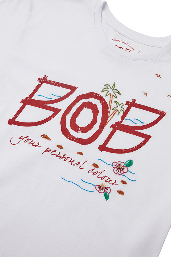 WEST 日本別注 BOBロゴTEE / BIANCO ホワイト系