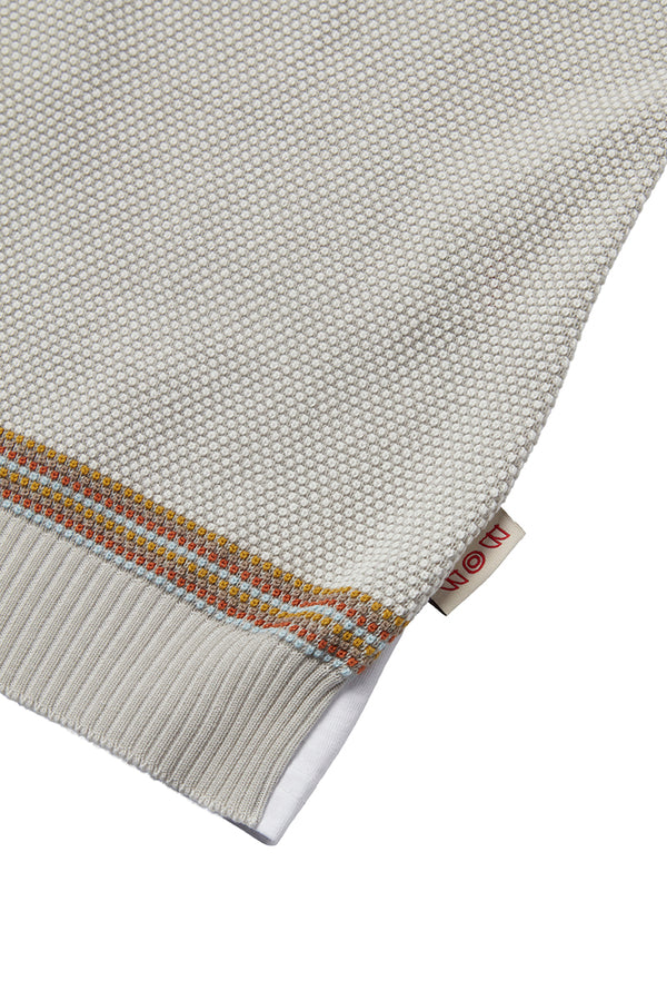 JEPY ニットコンビTEE / VAR1 ライトグレー系