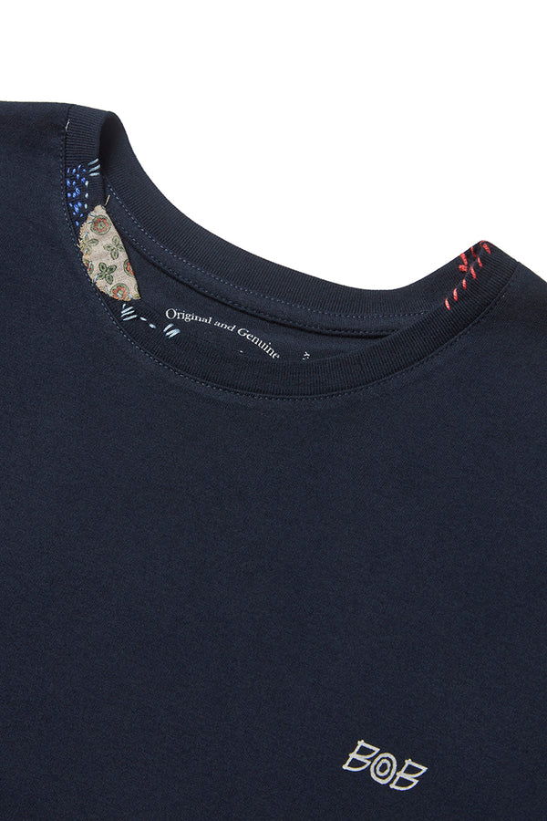 DALLAS 日本別注 ワンポイントロゴロングTEE / BLU ネイビー系