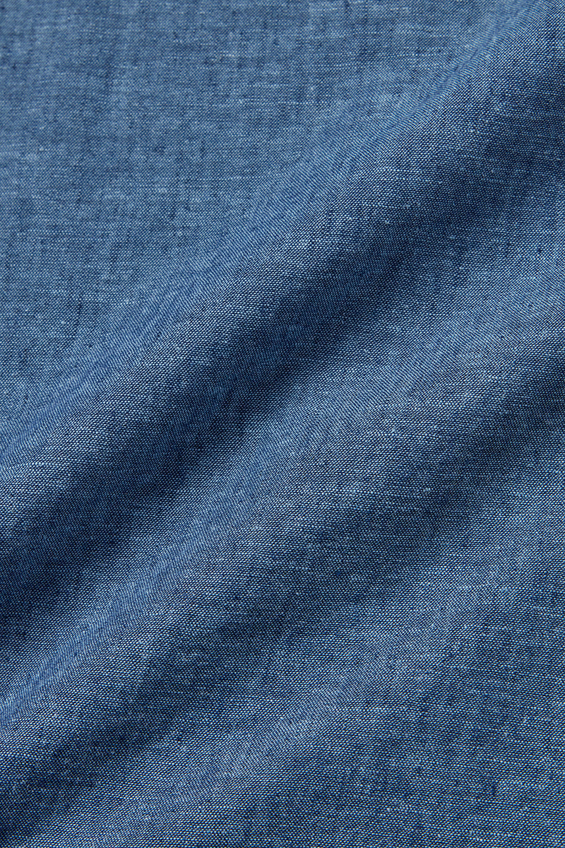 LOP519R エンブロイダリーリネンシャツ / JEANS インディゴ