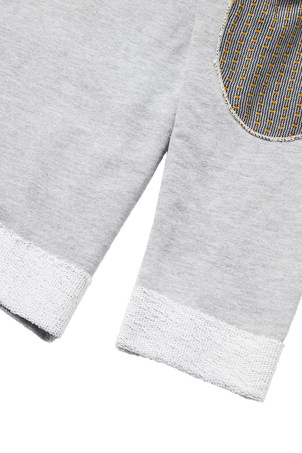 KAOS 日本別注 ラフエッジ・ディテール コットンパッチワークジャケット / GRIGIO グレー