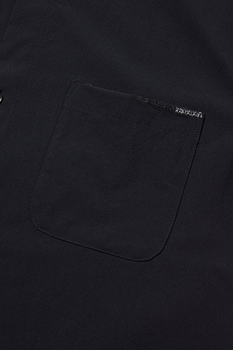J-6 日本別注 "mateReco" モディファイド・テックシャツ / NERO ブラック