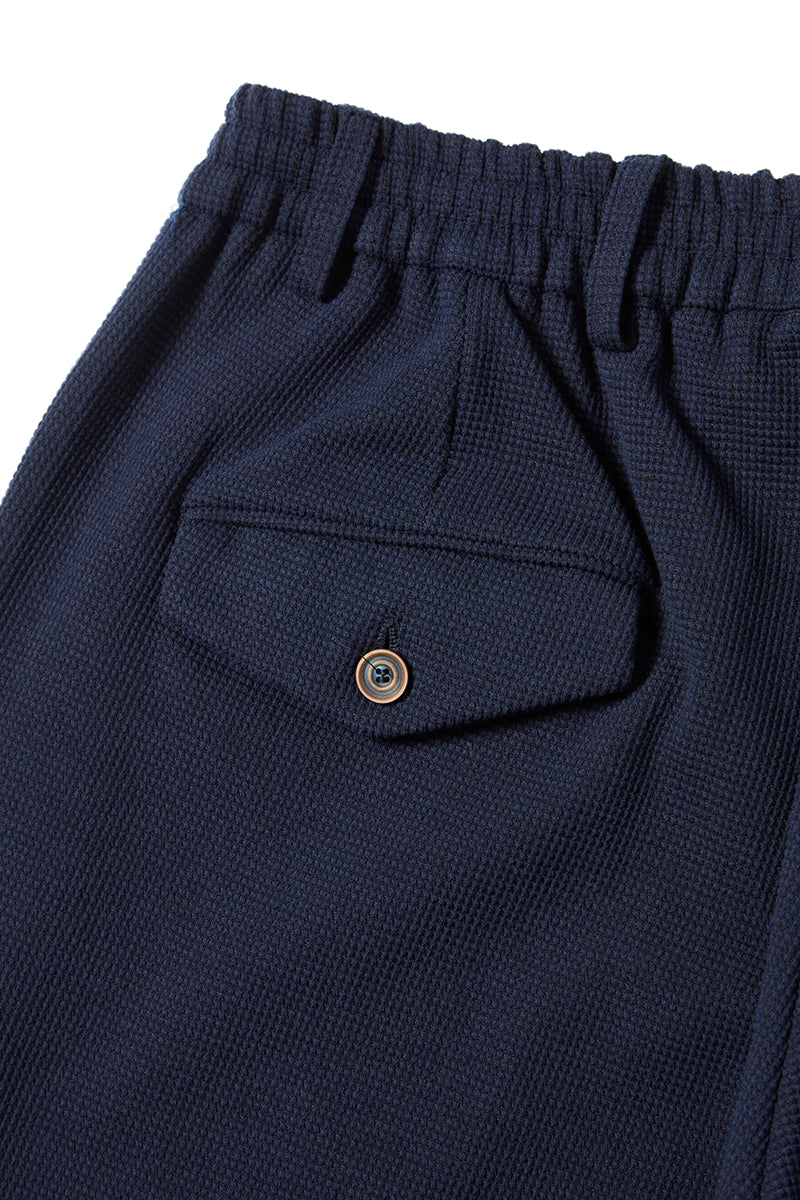 RUN581 日本別注 コットンブレンド・コンフォート テーパードパンツ / NAVY ネイビー系