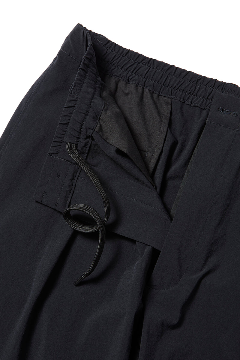 J-5 日本別注 "mateReco" モディファイド・テックワイドパンツ / NERO ブラック