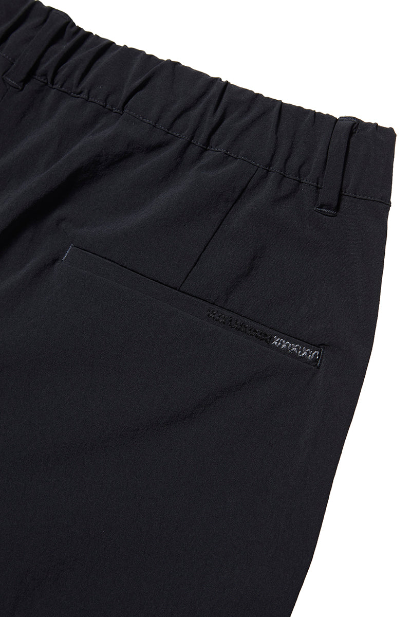 J-5 日本別注 "mateReco" モディファイド・テックワイドパンツ / NERO ブラック