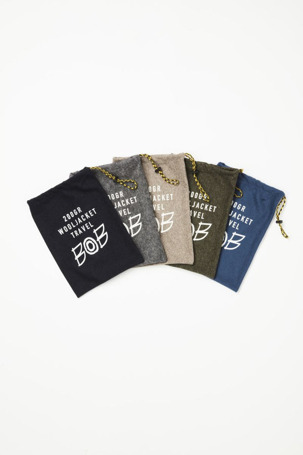 ポケッタブルライトウールジャケット / Col:MILITARE カーキ系