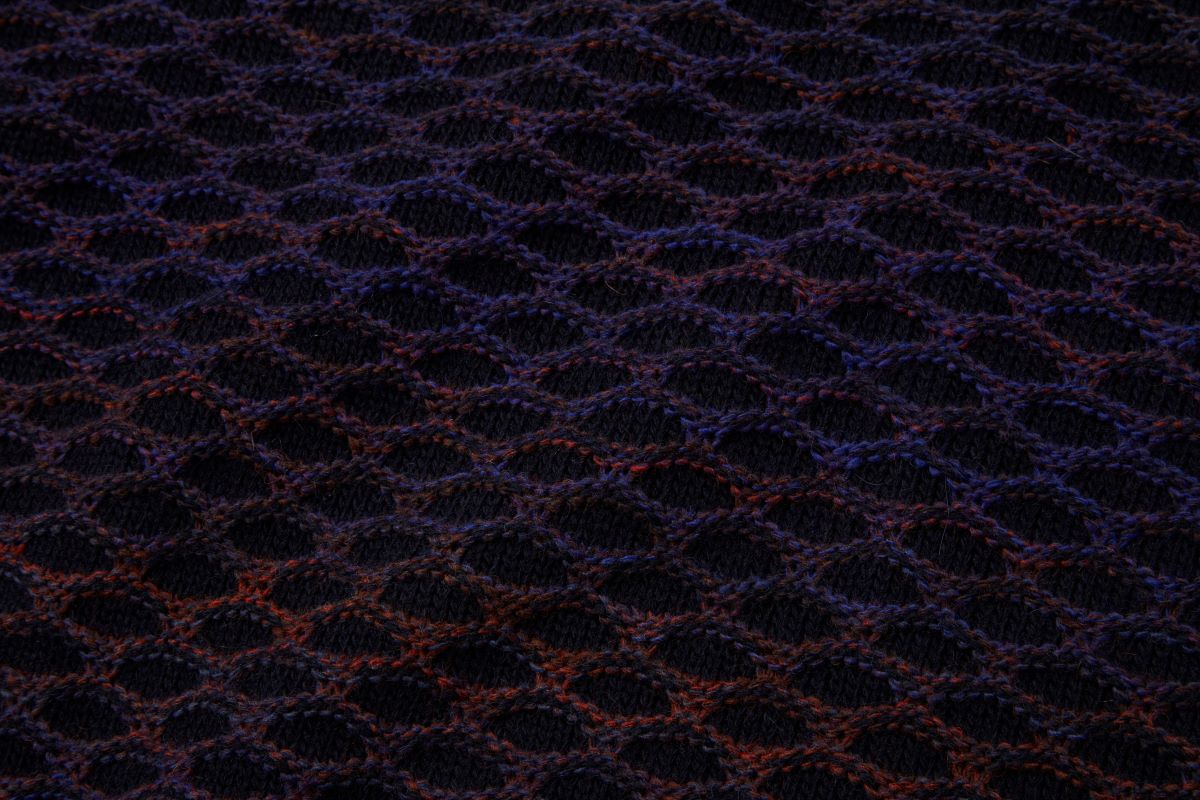 ハニカムタートルネックニット / VAR2 ベージュ系