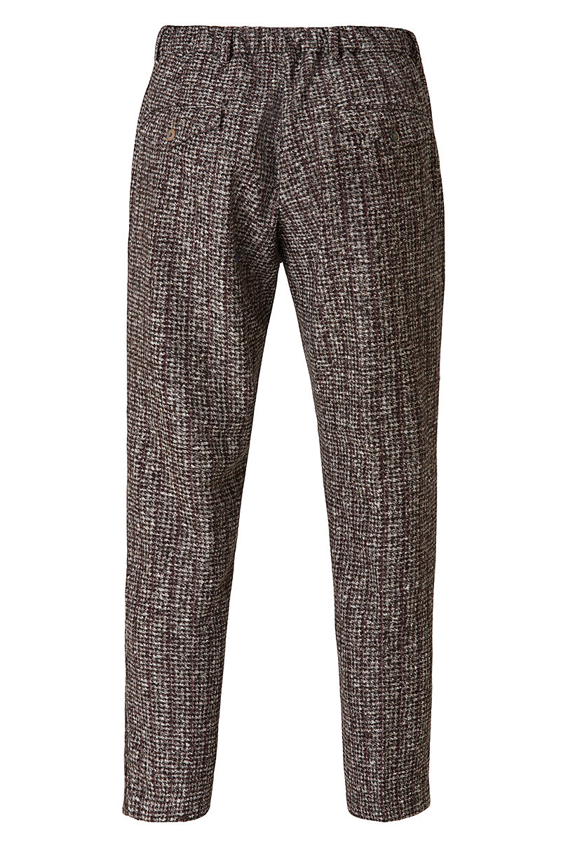 RUN203シャドーストライプウールパンツ / COL:VAR2 ベージュ系