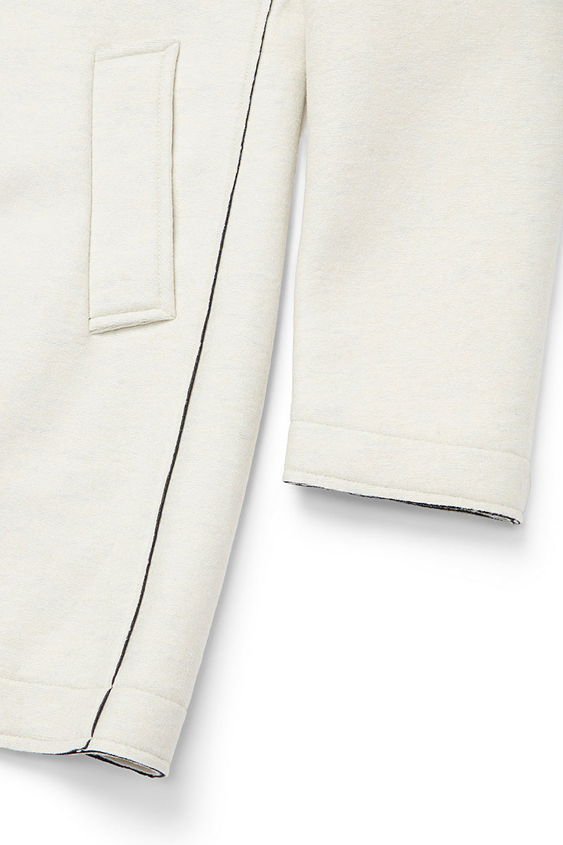 AND153 ボンディングチェスターコート / COL:PANNA ホワイト系