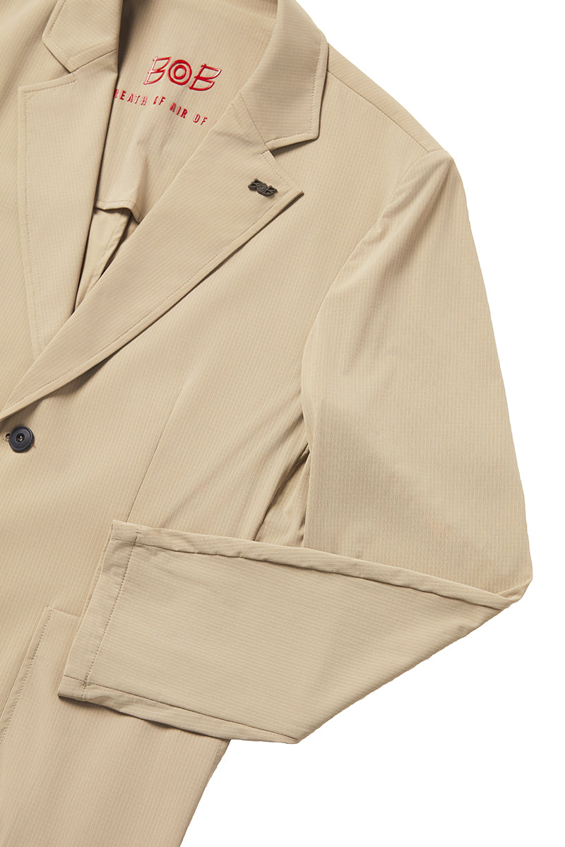 SUIT5/G エアーテックポケッタブルジャケット / BEIGE ベージュ