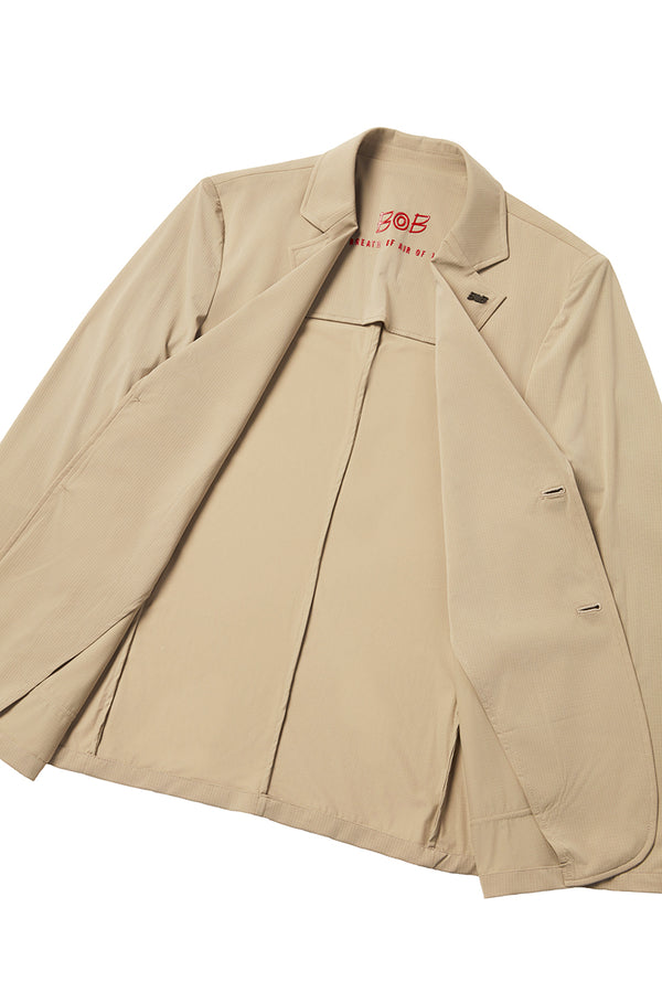 SUIT5/G エアーテックポケッタブルジャケット / BEIGE ベージュ