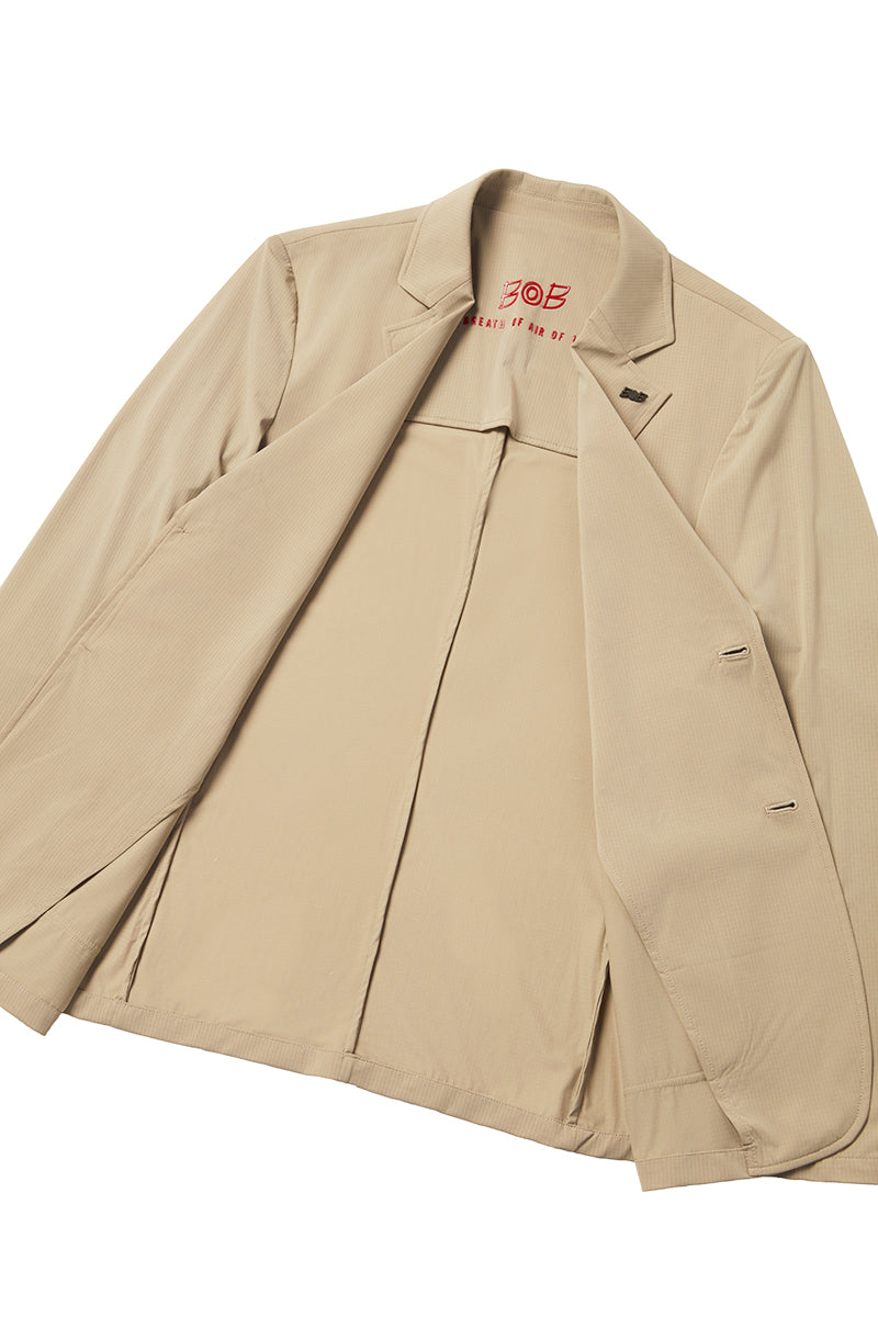 SUIT5/G エアーテックポケッタブルジャケット / BEIGE ベージュ