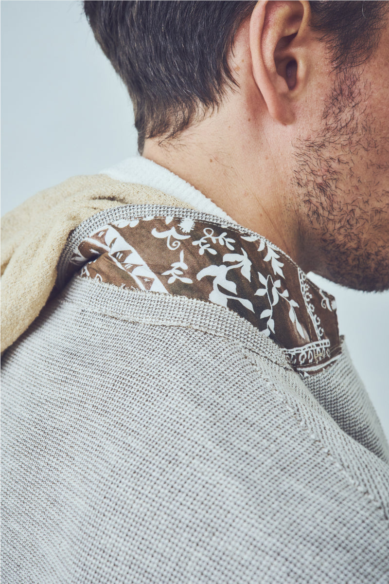 【25SS新作】Handmade Embroidery Jacket / №074753134 / Col:NOCE クルミ