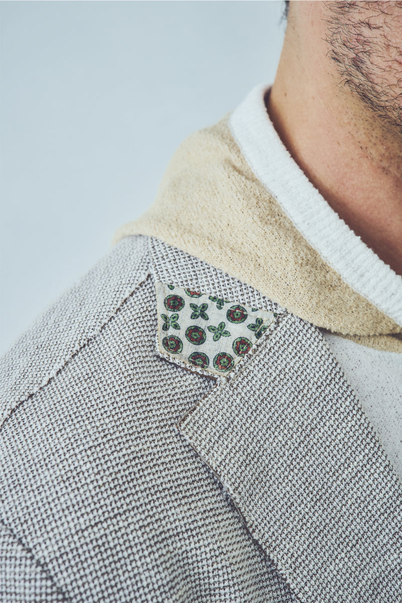 【25SS新作】Handmade Embroidery Jacket / №074753134 / Col:NOCE クルミ