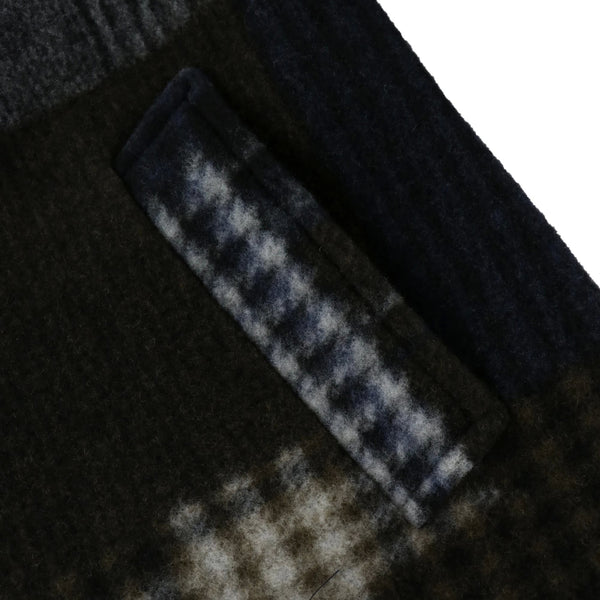 クレイジーパターン ステンカラーコート / COL:VAR2 レッド系