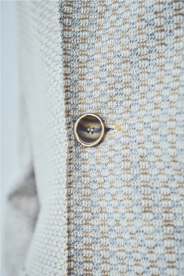 リネンテイストイージージャケット / Col:SABBIA サンドベージュ