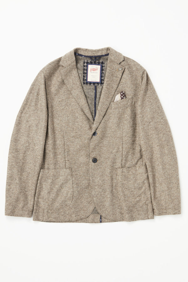 ポケッタブルライトウールジャケット / Col:MILITARE カーキ系