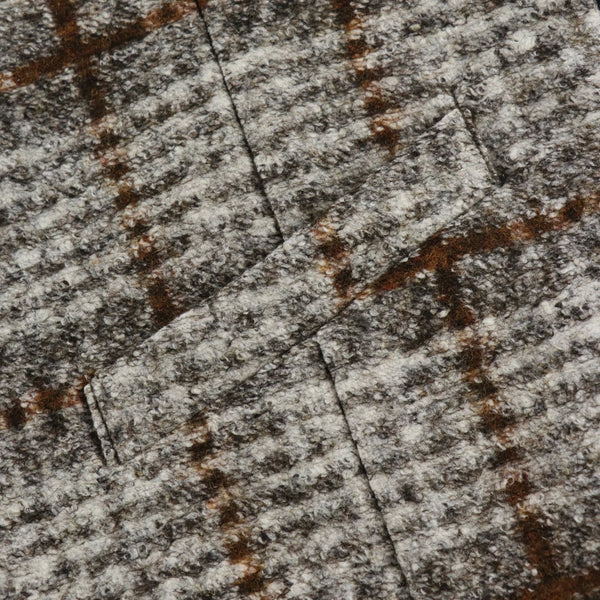 オンブレチェックジレ / COL:VAR1 ブラウン系