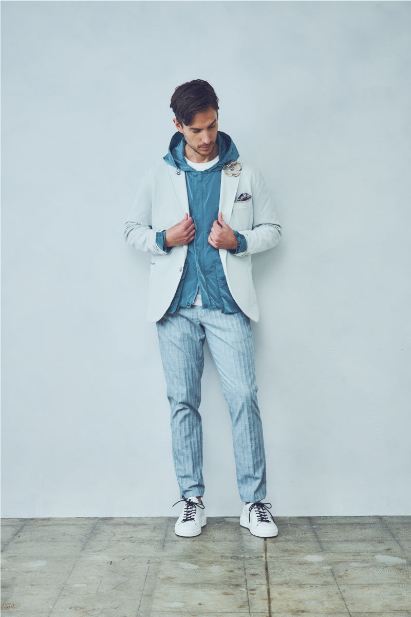 25SS新作】Handmade Embrodery Jacket / №074753133 / Col：PERLA  