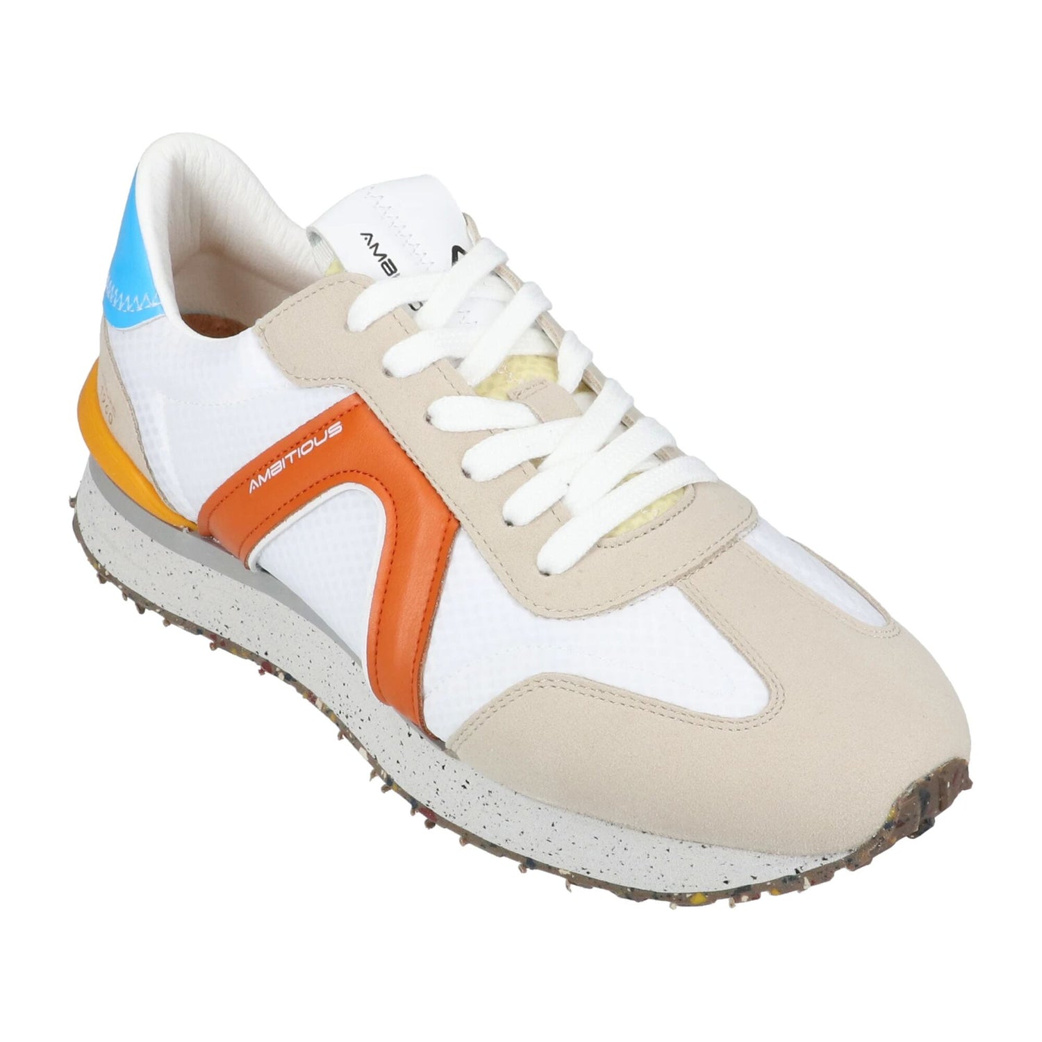 【Ambitious sneakers】 RHOME HAVEN / Col:SAND×ORANGE ホワイト系