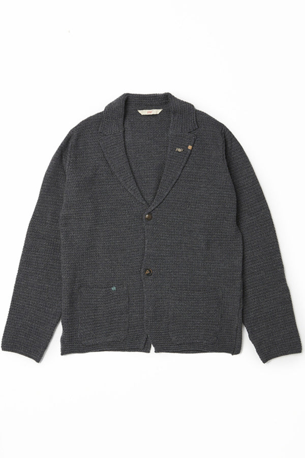 ニットテーラードジャケット / Col:GRIGIO グレー