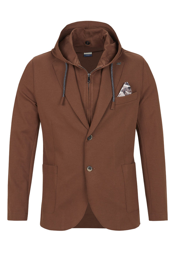 ROB114 デタッチャブルフード ライトジャケット / Col:ECRU オフホワイト系