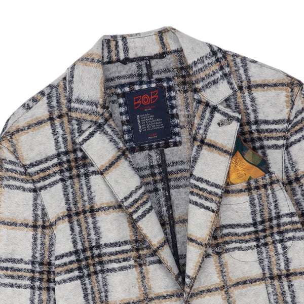 タータンチェックジャケット / COL:VAR1 ホワイト系