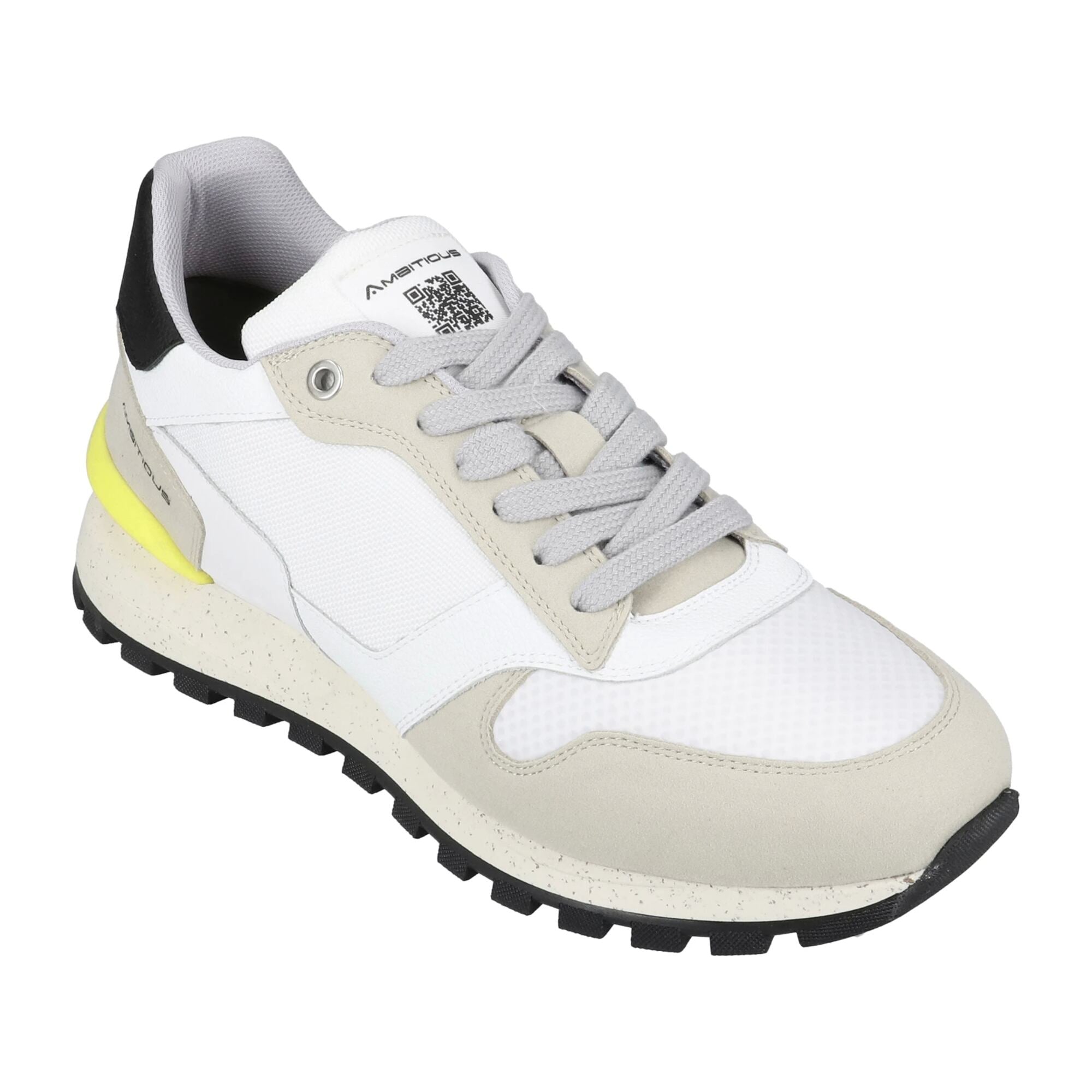 【Ambitious sneakers】 SILKY HAVEN / Col:BEIGE×WHITE ベージュ ホワイト