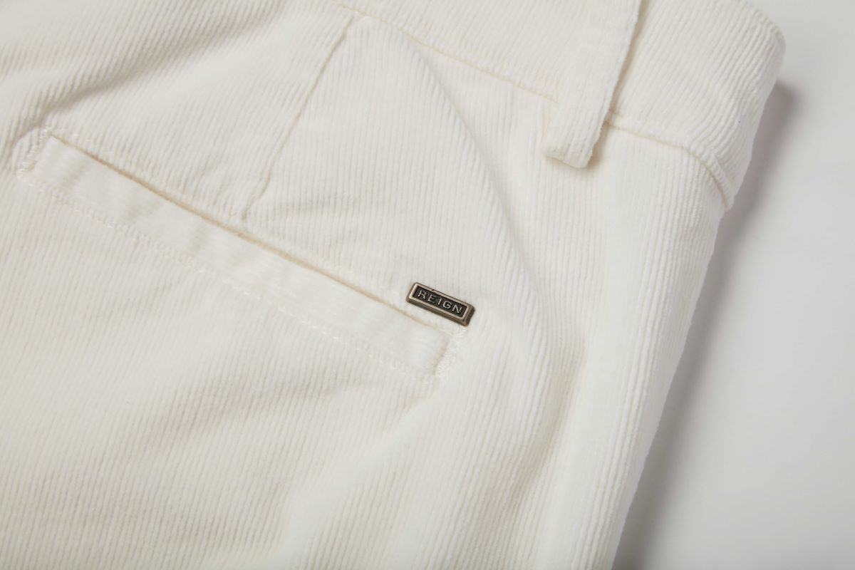 【REIGN】コーデュロイパンツ / NATURAL WHITE ホワイト系