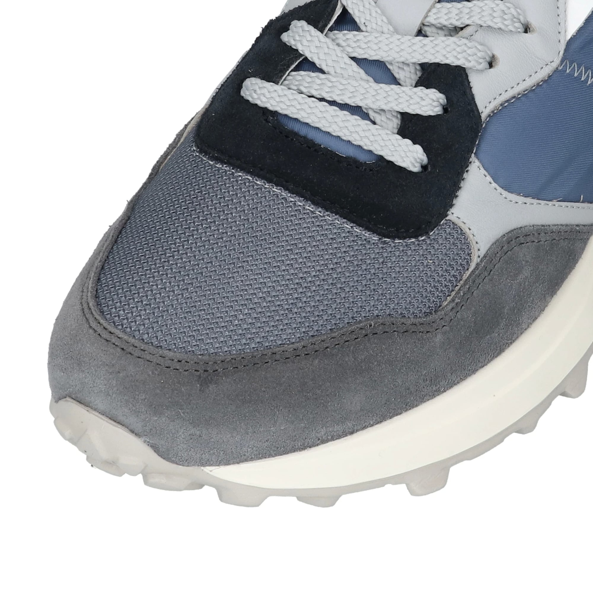 【Ambitious sneakers】 RILEY / Col:GREY×BLUE ブルー系