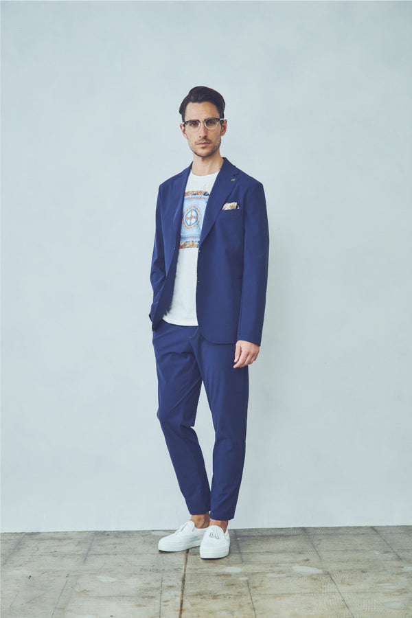 テクニカルファブリックジャケット / Col:NERO ブラック