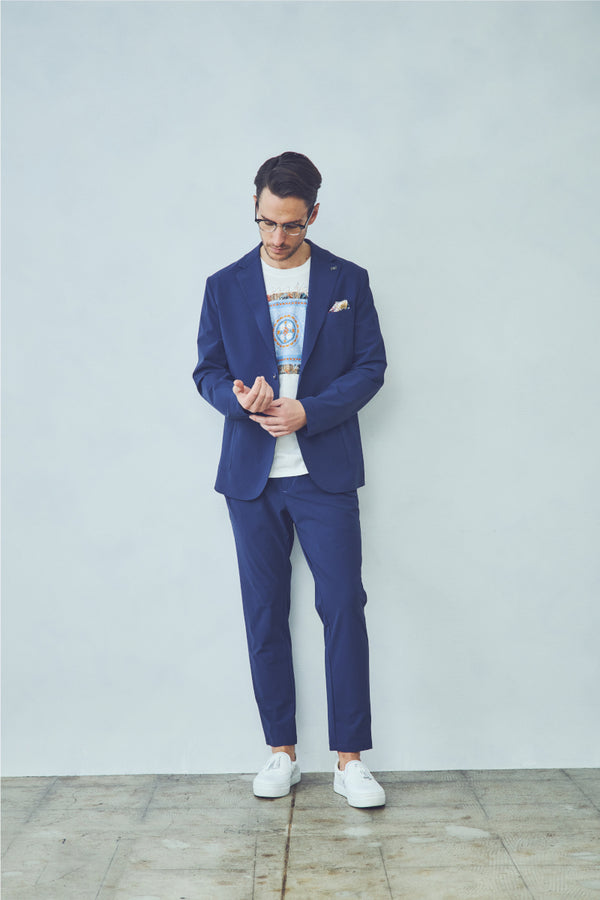 テクニカルファブリックジャケット / Col:NERO ブラック