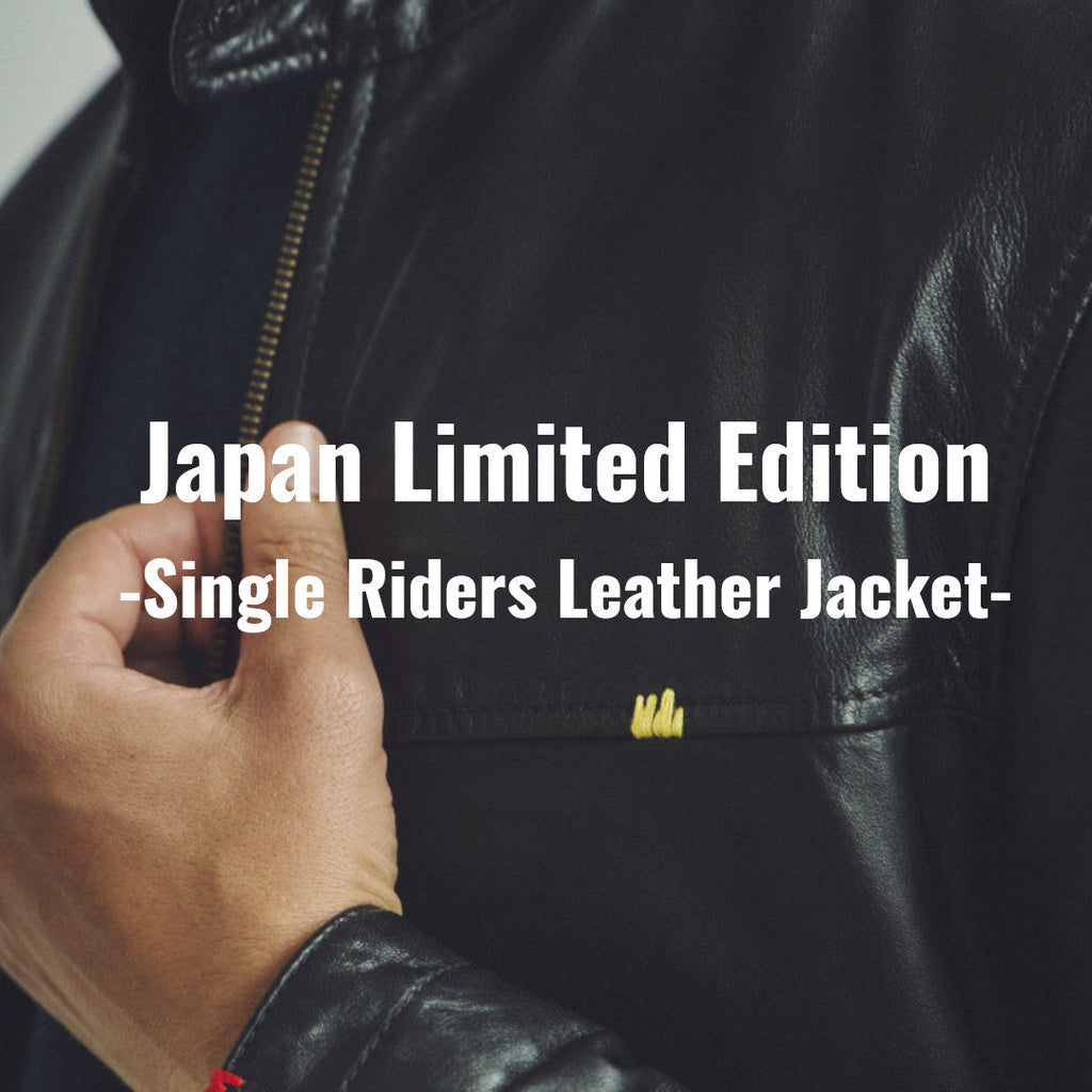 JAPAN LIMITED EDITION Single Riders Leather Jacket