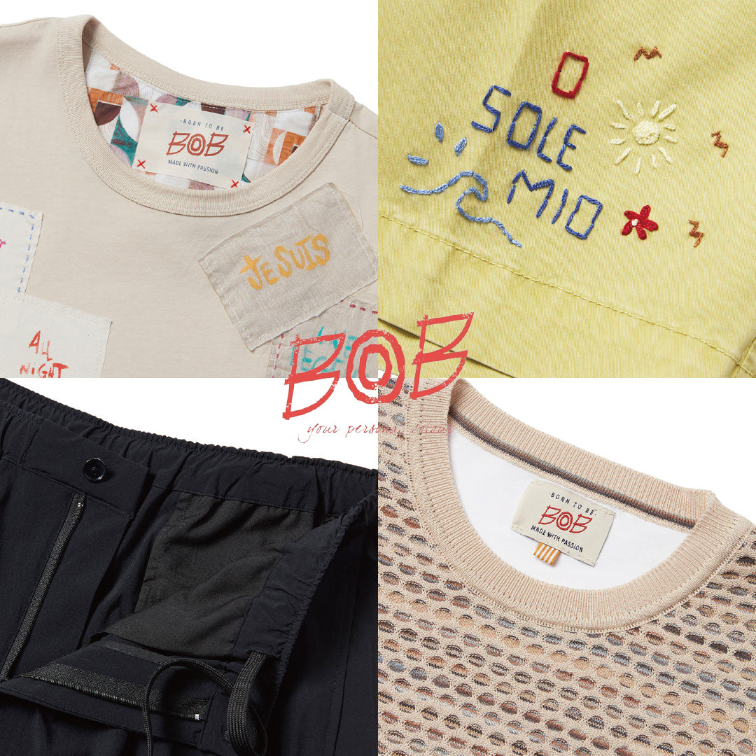 【夏の主役】涼しさと大人の上品さを兼ね備えた、BOBの洗練トップス＆ボトムス