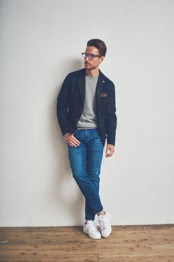 HARL125 フェードチェックジャケット / Col：UNICA