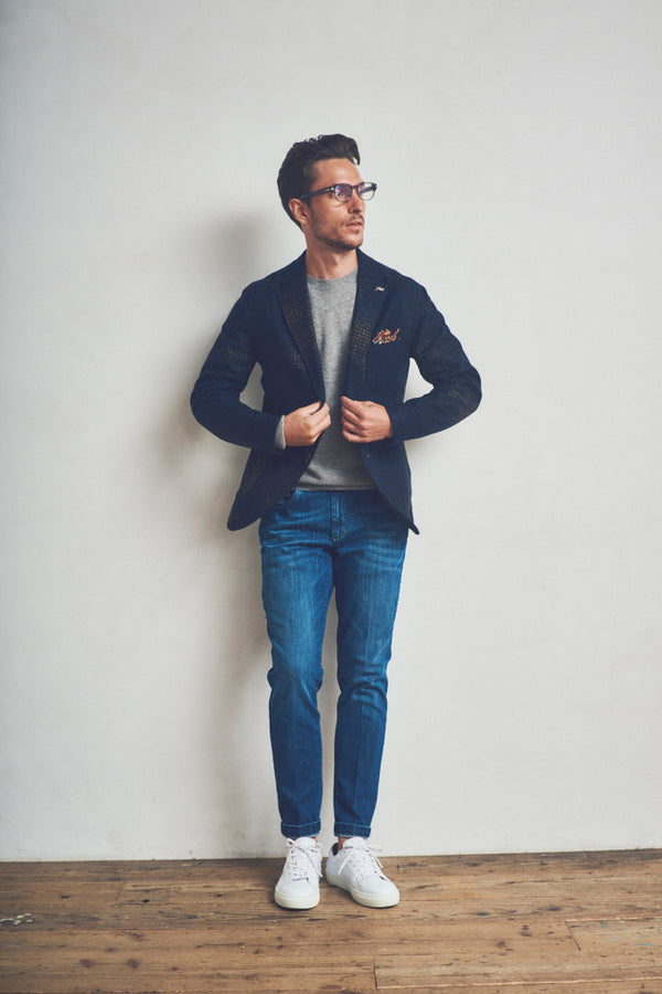 HARL125 フェードチェックジャケット / Col：UNICA