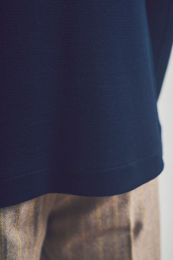 MI121 ミックスウィーブジャケット / Col：BLU ネイビー系