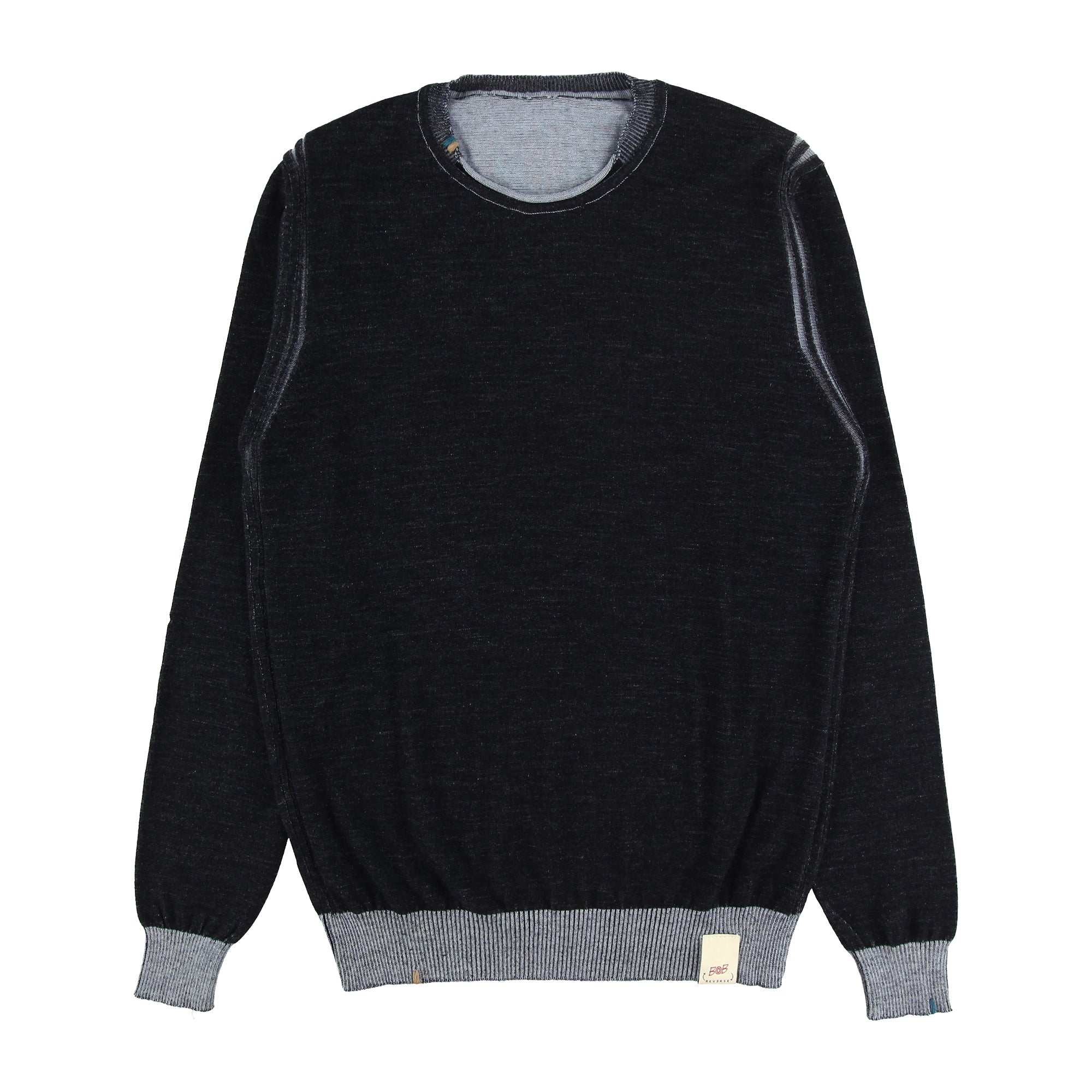 【24AW】Crewneck knit 074741730 BOB HARD / LATTE BEIGE