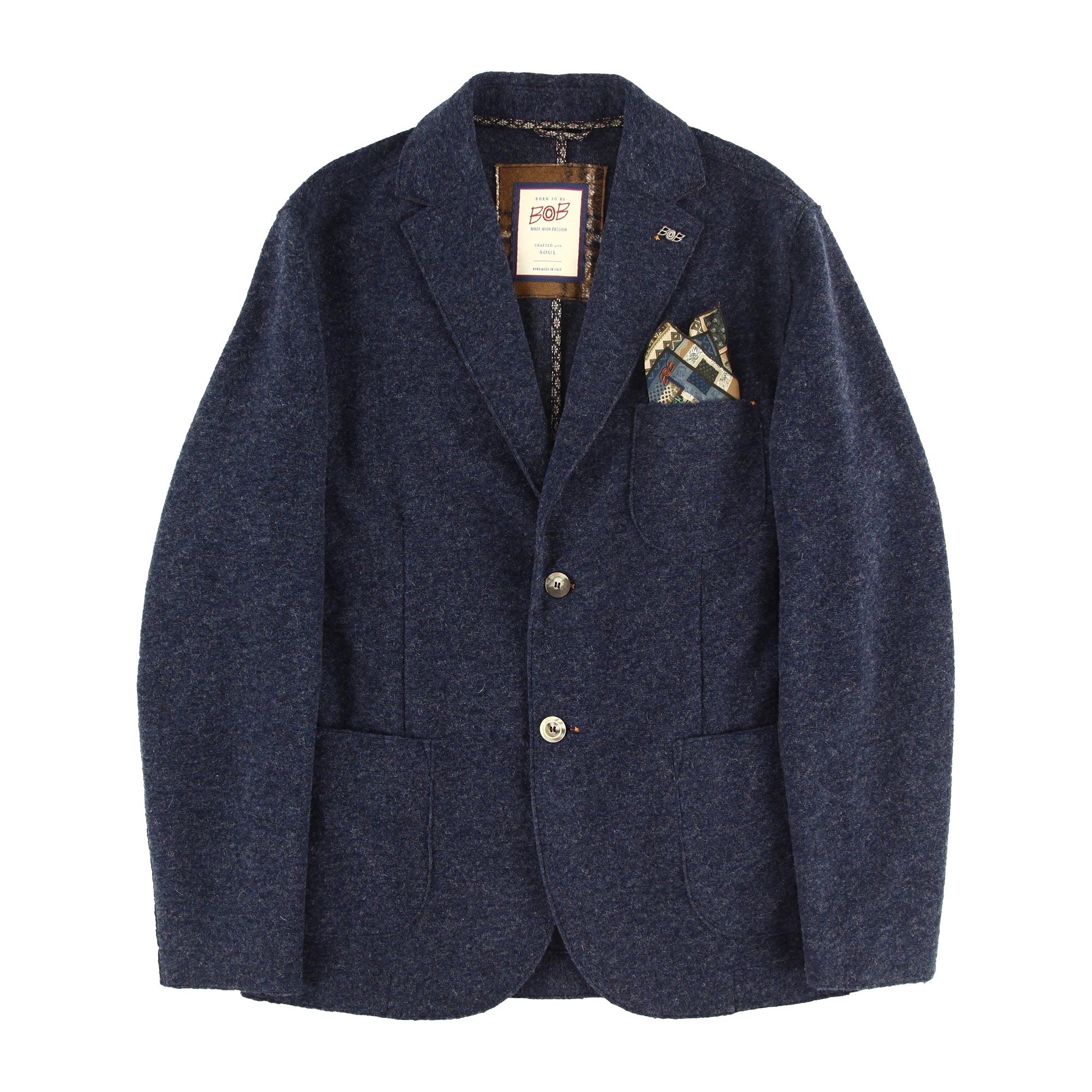 【24AW】Soft fabric jacket 074741137 BOB SOFT361JP