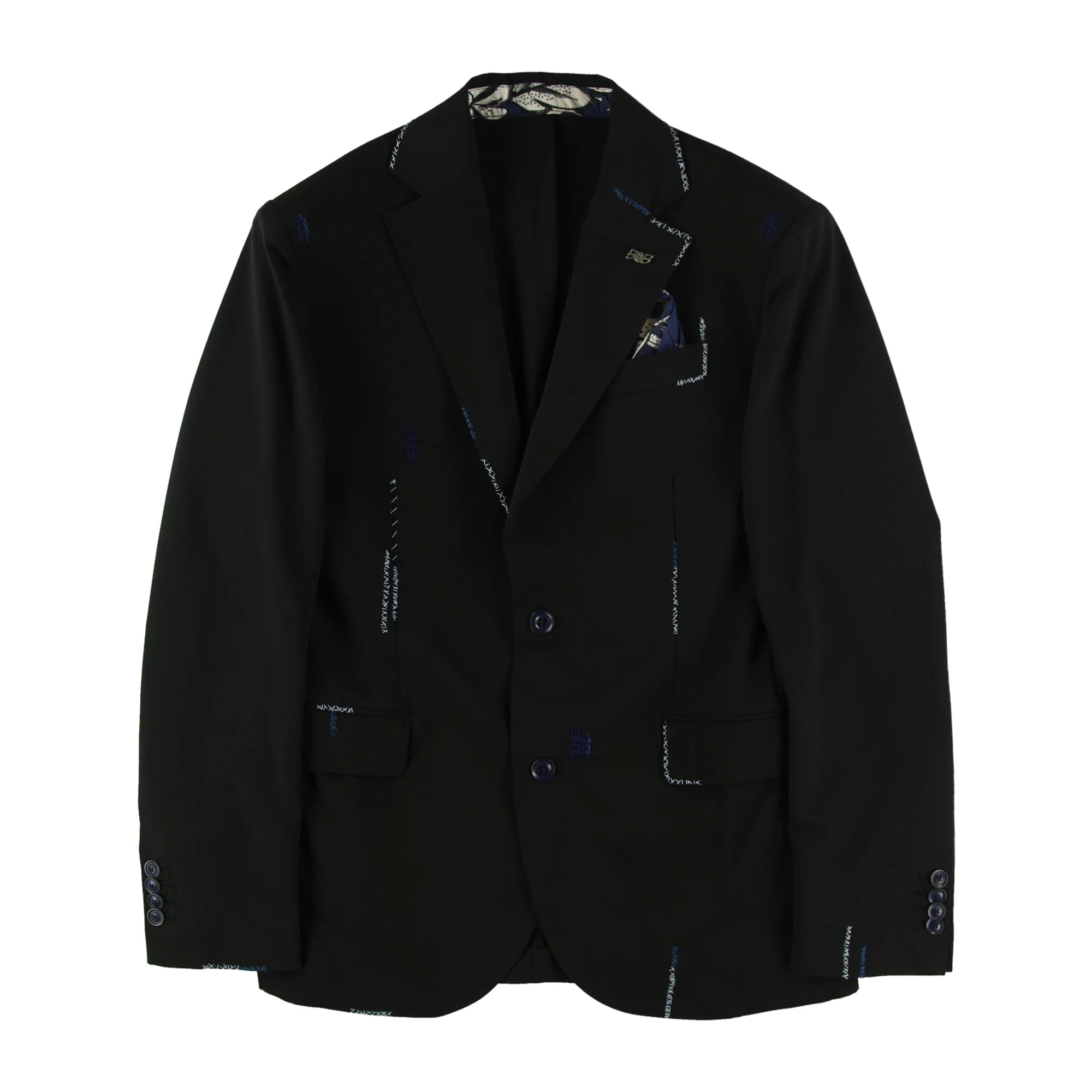 24AW】エンブロイダリースーツ SUIT268/R №074743166 / BLU ネイビー