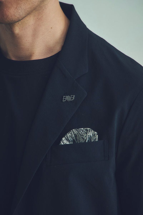 J-1 日本別注 "mateReco" モディファイド・テックナロージャケット / NERO ブラック
