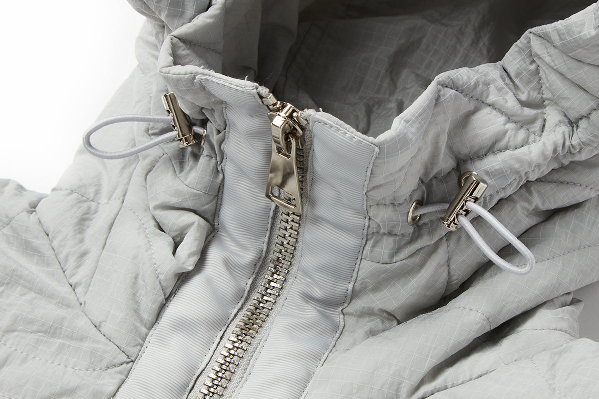 【24AW】Mixed Media Blouson ALES №074741140 / GRIGIO グレー