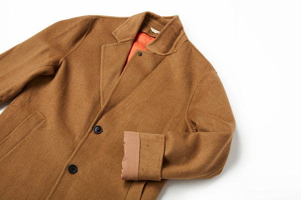 ミッドレングスチェスターコート / Col：CAMMELO キャメル