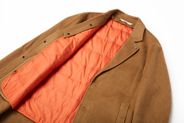 ミッドレングスチェスターコート / Col：CAMMELO キャメル