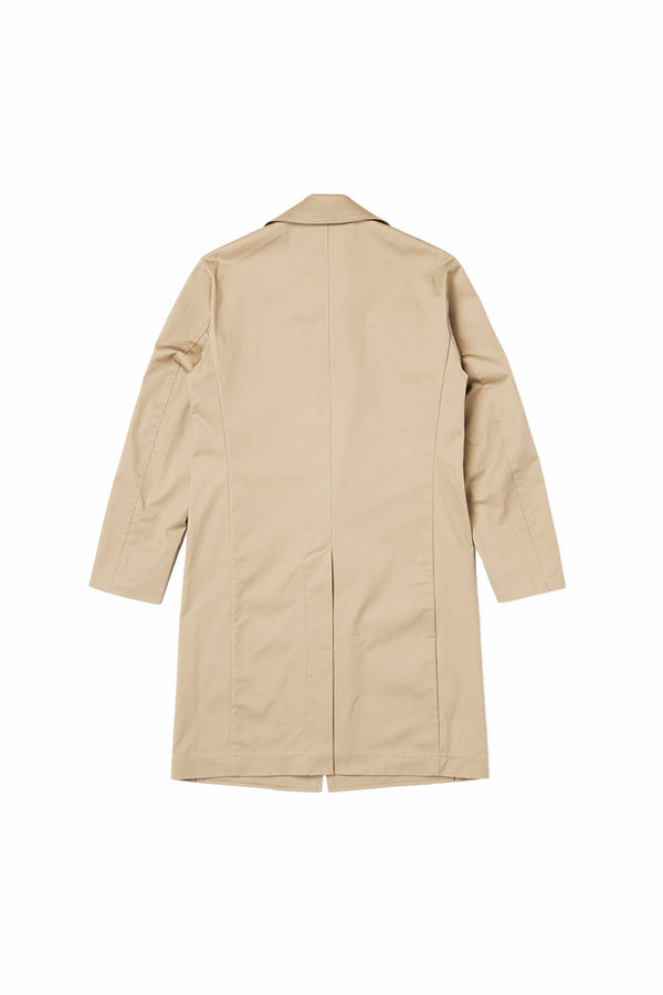 ハンドステッチトップコート / Col：SABBIA ベージュ