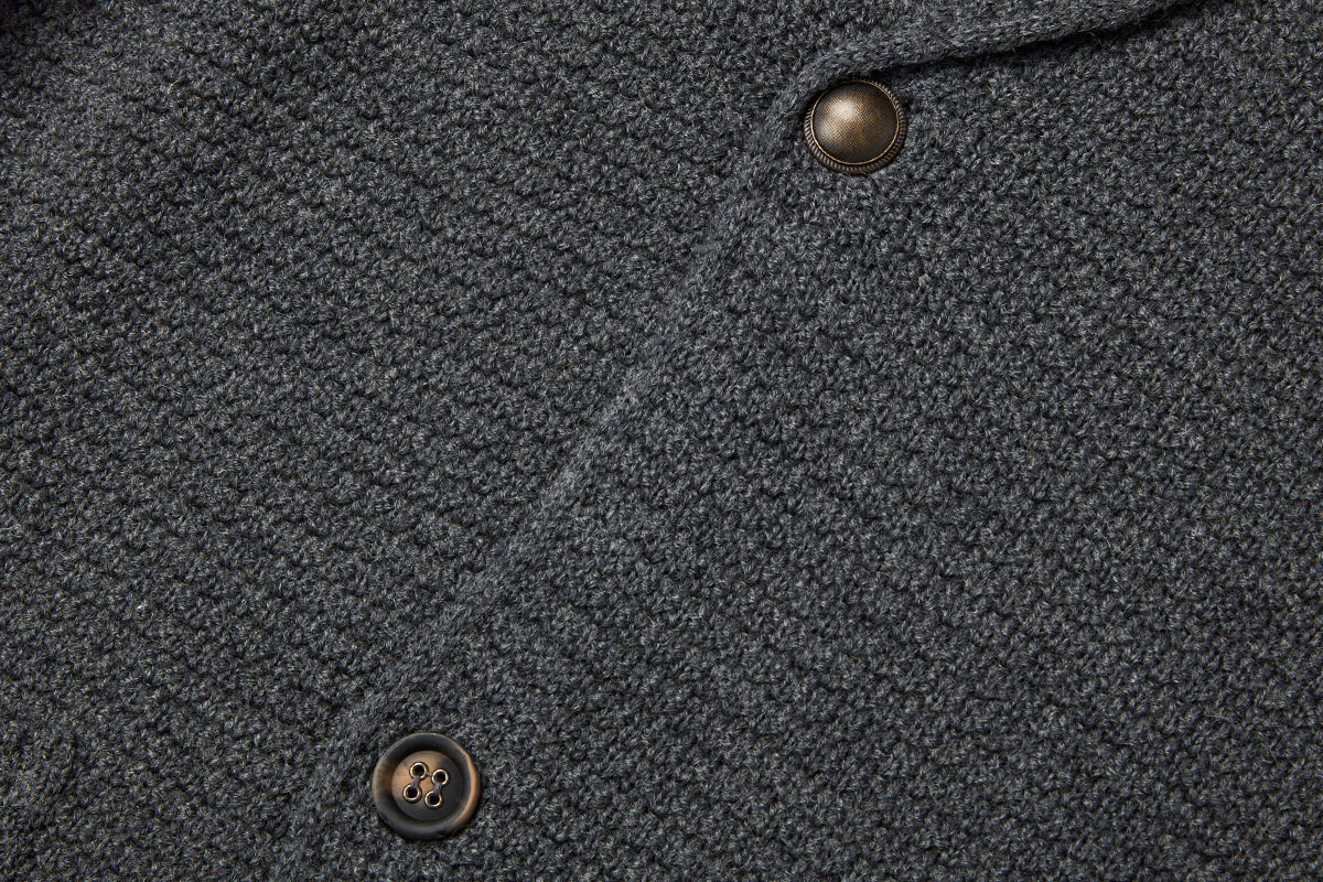 【EC限定】Knitted Jacket BOB FER №074741723 / GRIGIO グレー